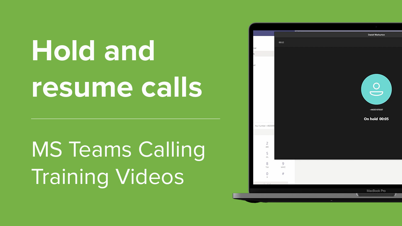 hold and resume calls website
